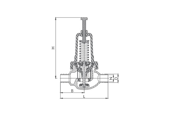 bronze pressure reducing valve dimensions 4