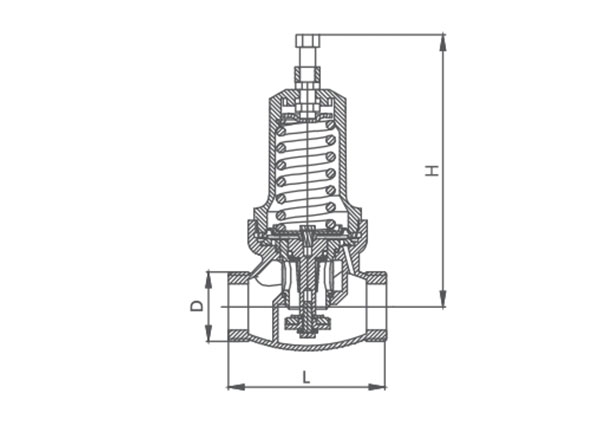 bronze pressure reducing valve dimensions 5